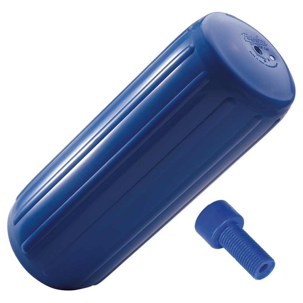 Polyform HTM-2 Fender 8.5&quot; x 20.5&quot; - Blue w/Adapter [HTM-2-BLUE]