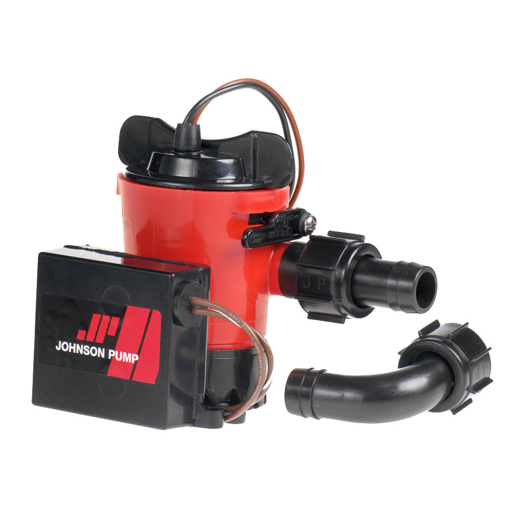 Johnson Pump 500 GPH Auto Bilge Pump 3/4&quot; Hose 12V Dura Port [07503-00]