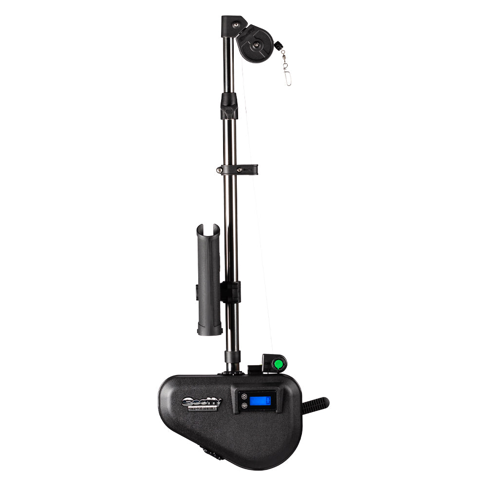 Scotty 2106 HP Depthpower Electric Downrigger 60 SS Telescoping Boom w/Swivel Base - Single Rod Holder [2106] - 0