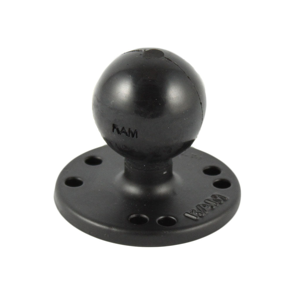 RAM Mount 2-1/2&quot; Diameter Base w/1.5&quot; Ball [RAM-202U]