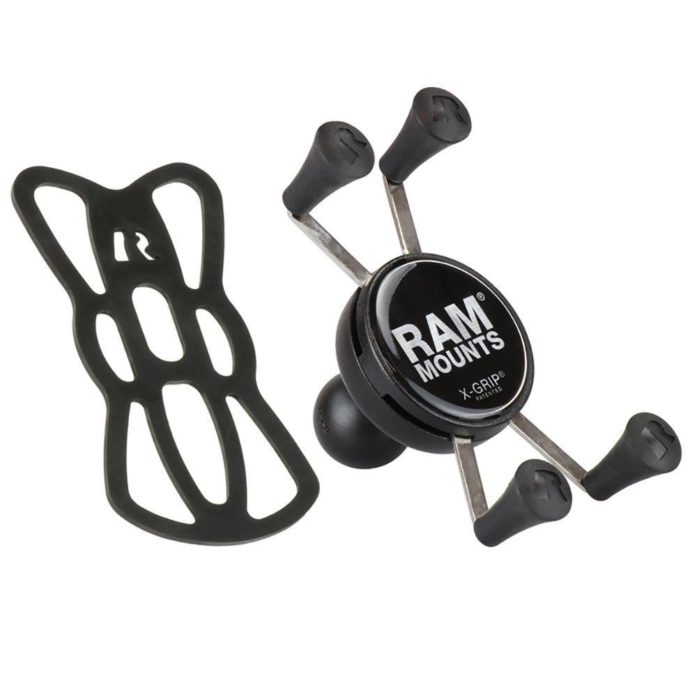 RAM Mount Universal X-Grip Cell Phone Holder w/1&quot; Ball [RAM-HOL-UN7BU]