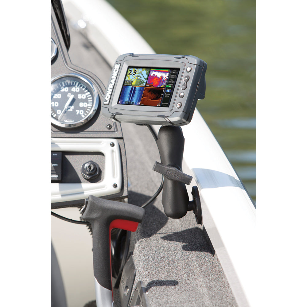 RAM Mount Quick Release Mount f/Lowrance Mark &amp; Elite 5 [RAM-101-LO11]