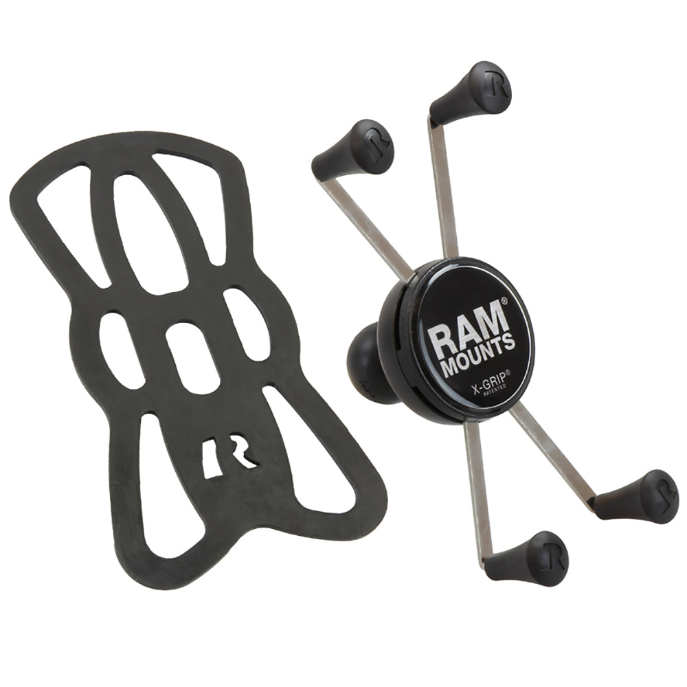 RAM Mount Universal X-Grip IV Large Phone/Phablet Holder w/1&quot; Ball [RAM-HOL-UN10BU]