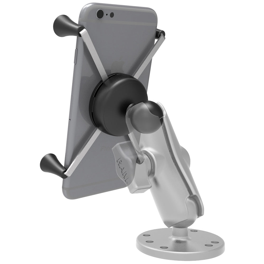 RAM Mount Universal X-Grip IV Large Phone/Phablet Holder w/1&quot; Ball [RAM-HOL-UN10BU]