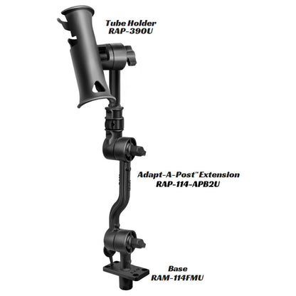 RAM Mount Adjustable Adapt-a-Post 13.5&quot; Extension Arm [RAP-114-APB2U]