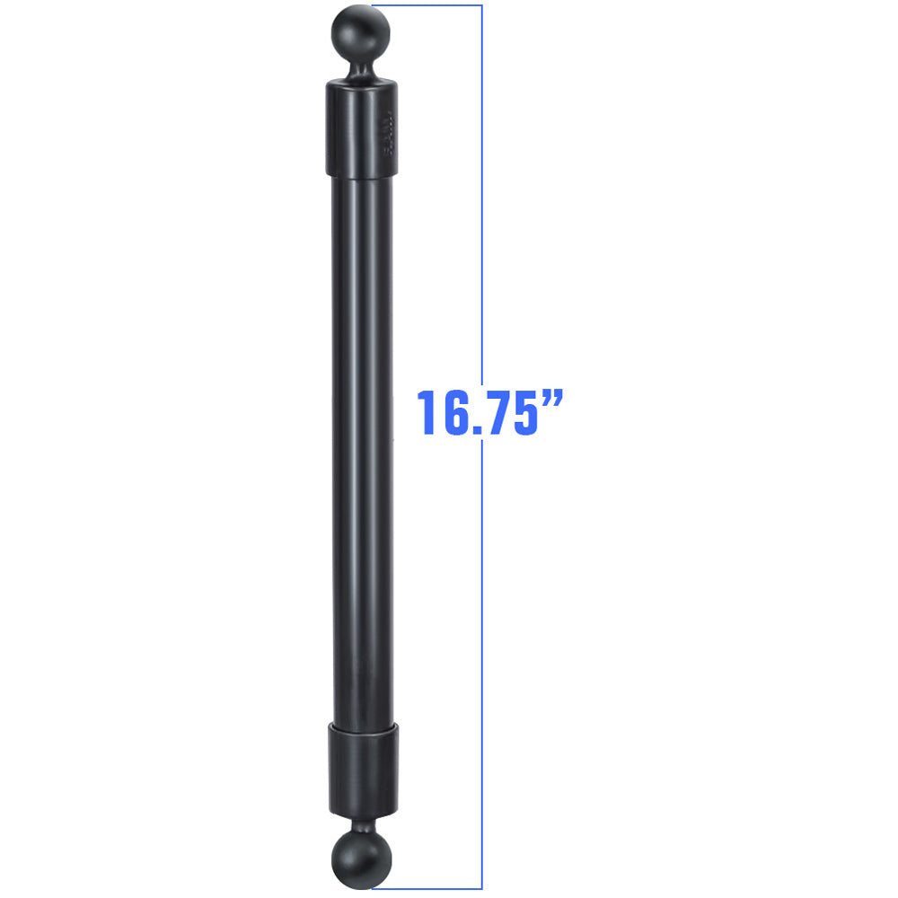 RAM Mount 16.75&quot; Long Extension Pole with 2 1&quot; Diameter Ball Ends [RAP-BB-230-18U]