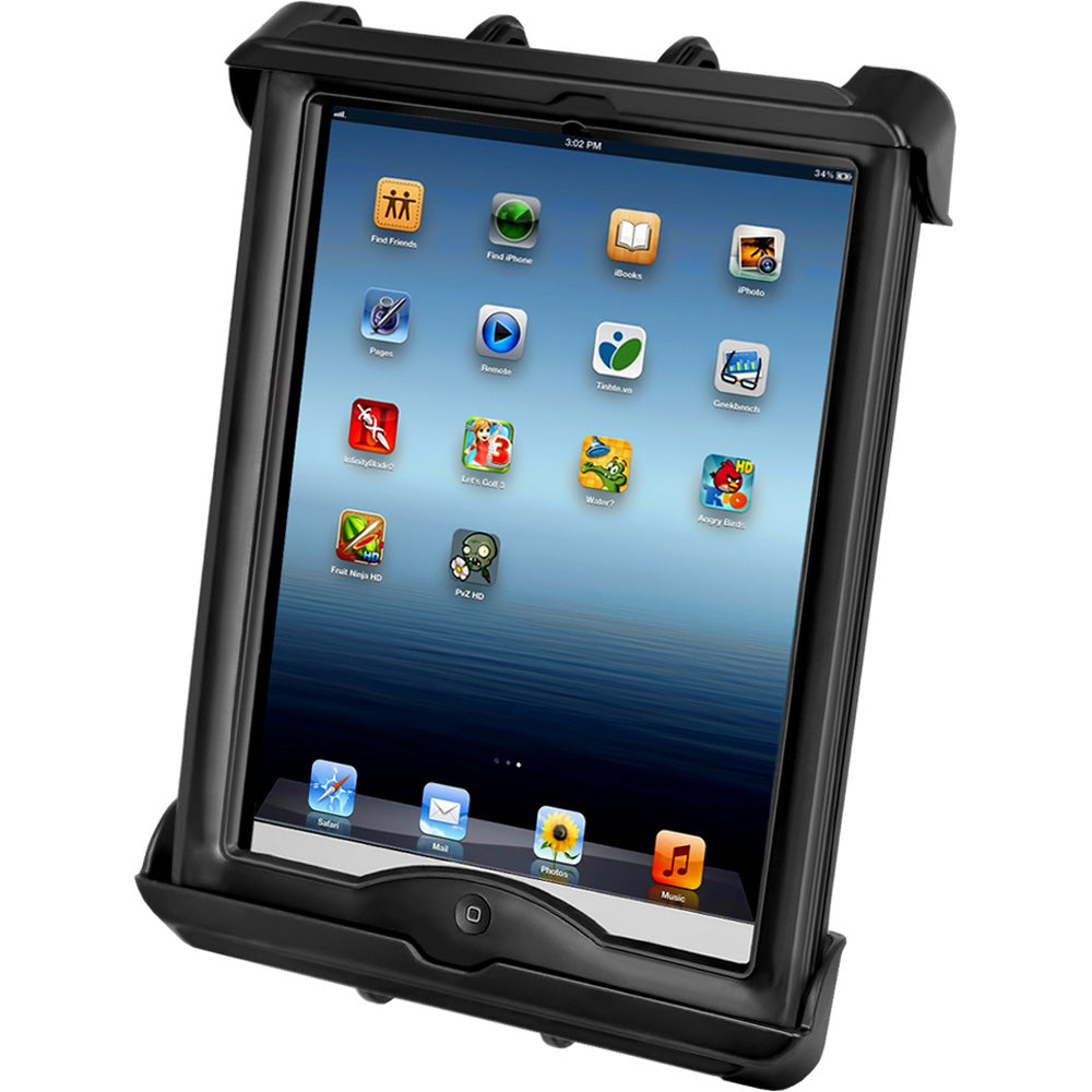 RAM Mount Tab-Tite Universal Clamping Cradle f/Apple iPad w/LifeProof &amp; Lifedge Cases [RAM-HOL-TAB17U]