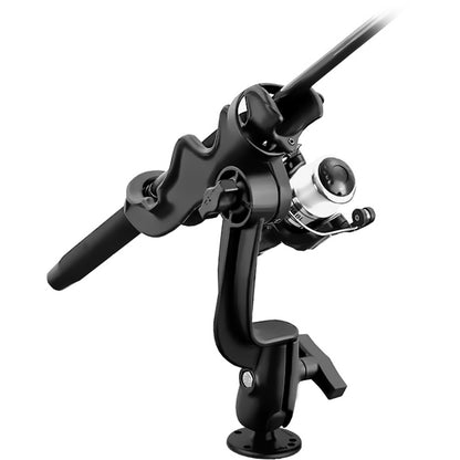 RAM Mount RAM-ROD 2000 Fishing Rod Holder w/RAM-ROD Revolution Ratchet/Socket System &amp; Round Flat Surface Base [RAM-114-RBU]