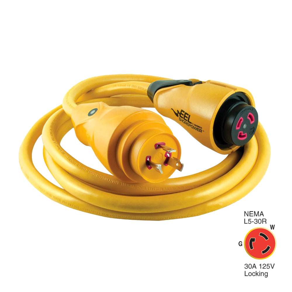 Marinco CS30-12 EEL 30A 125V Shore Power Cordset - 12&