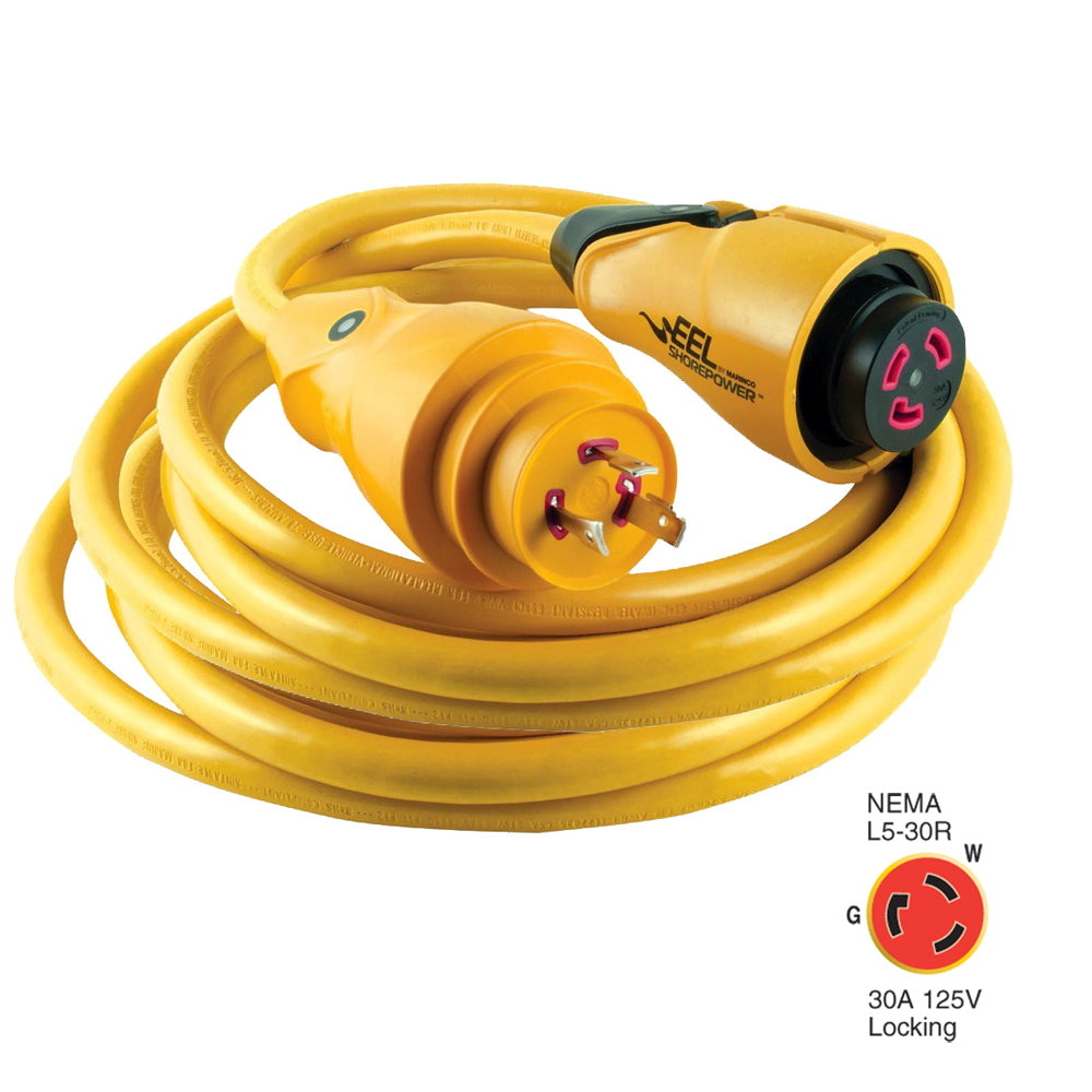 Marinco CS30-25 EEL 30A 125V Shore Power Cordset - 25&