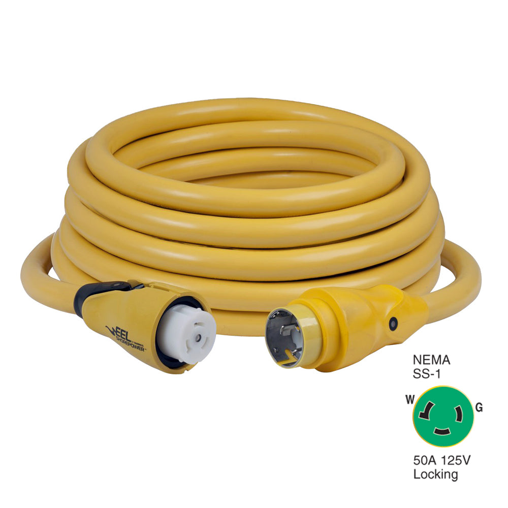 Marinco CS503-50 EEL 50A 125V Shore Power Cordset - 50&