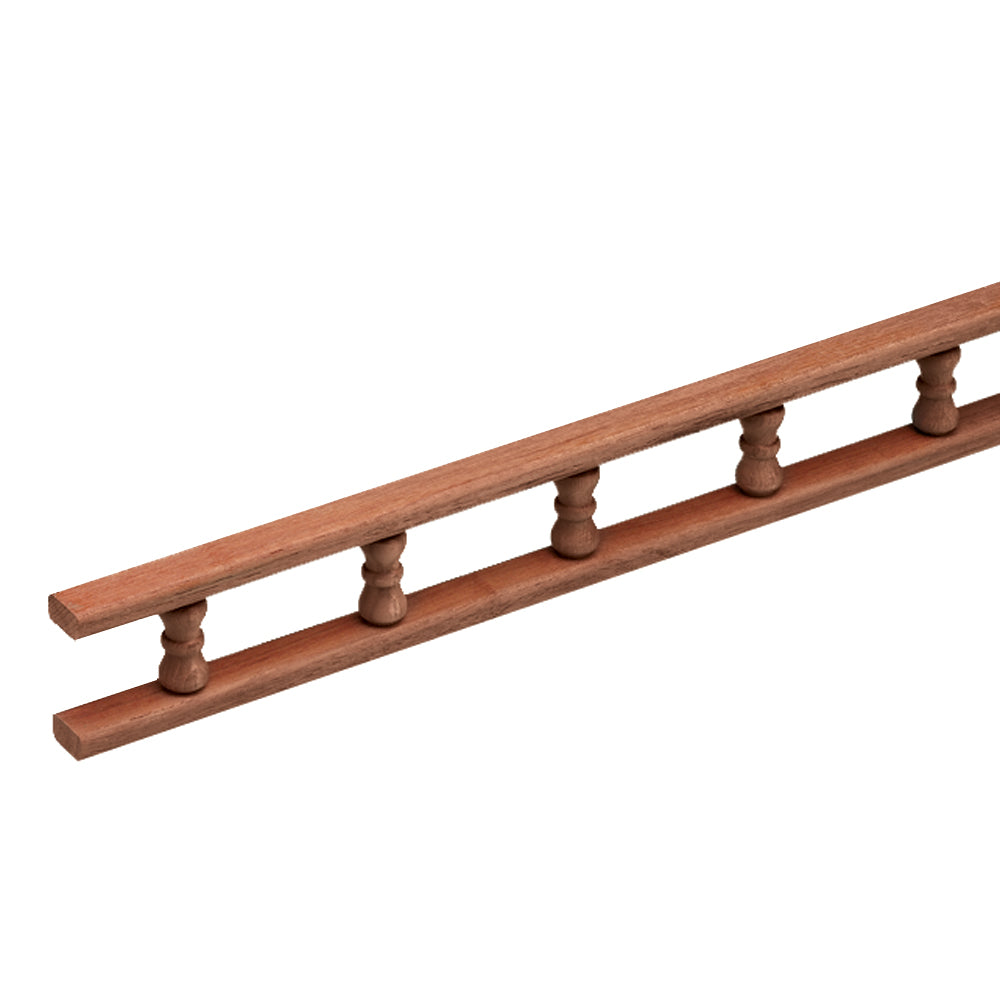 Whitecap Teak Standard Pin Rail - 5&