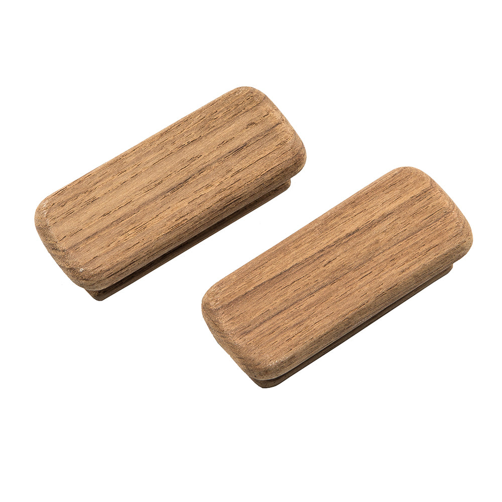 Whitecap Teak Rectangular Drawer Knob - 2-3/4&quot;L - 2 Pack [60131-A]