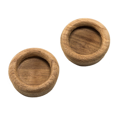 Whitecap Teak Round Drawer Pull - 1-3/8&quot; Round - 2 Pack [60127-A]