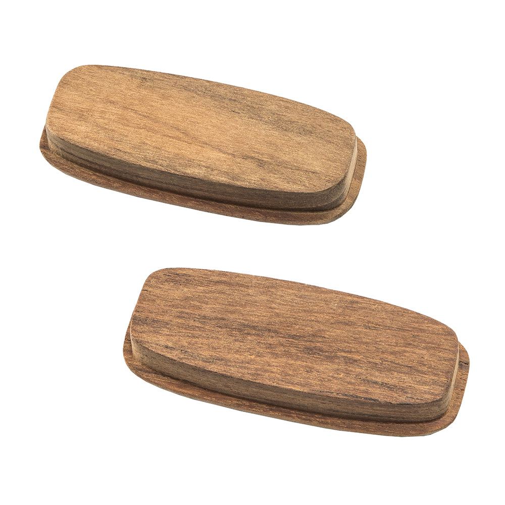 Whitecap Teak Rectangular Drawer Pull - 3-1/4&quot;L - 2 Pack [60135-A]