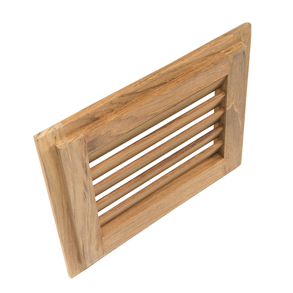 Whitecap Teak Louvered Insert - 7-1/2&quot; x 9-1/8&quot; x 3/4&quot; [60712]