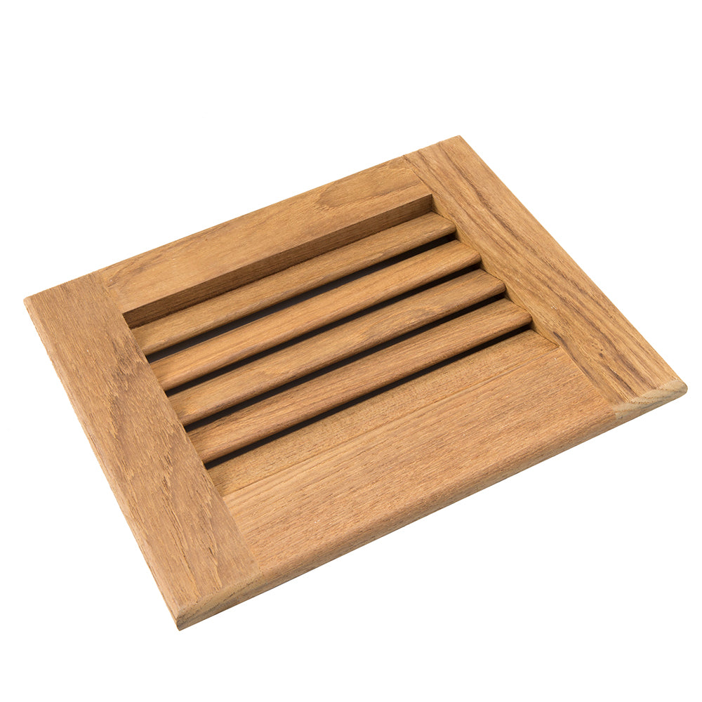 Whitecap Teak Louvered Insert - 7-1/2&quot; x 9-1/8&quot; x 3/4&quot; [60712]