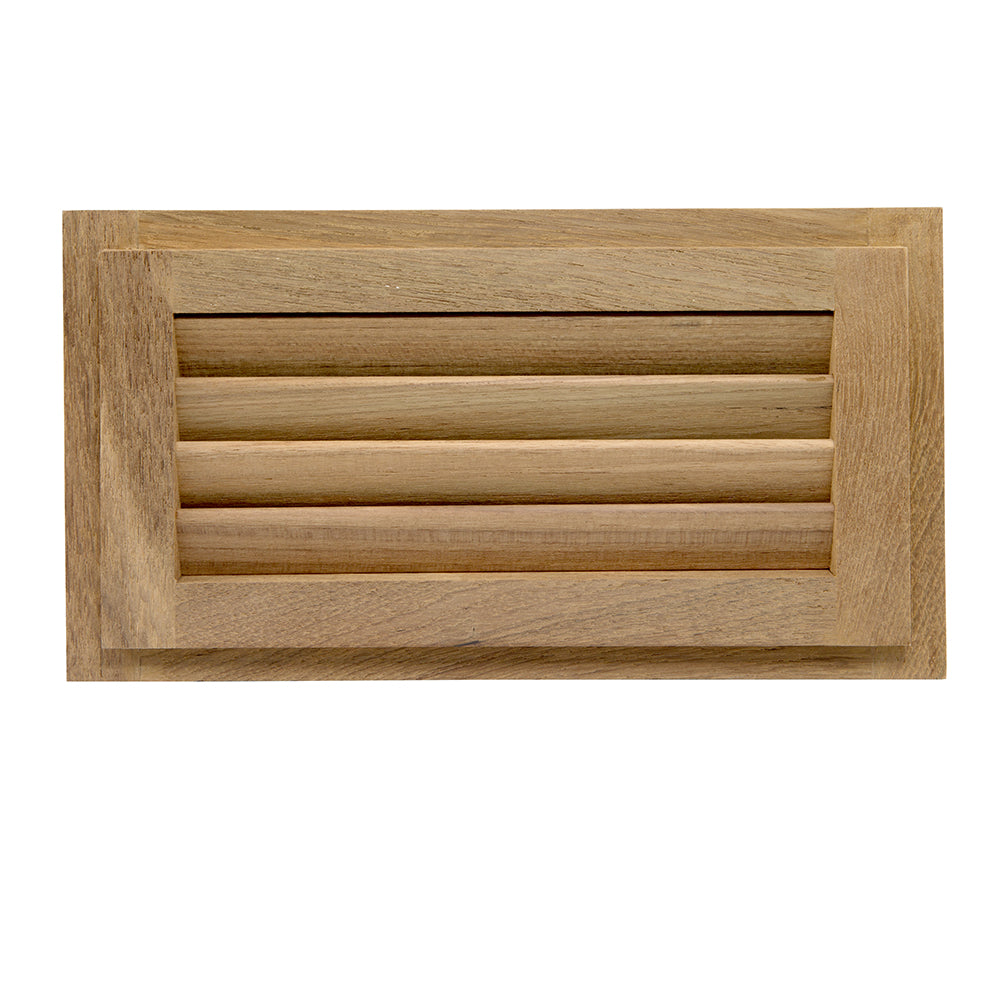 Whitecap Teak Louvered Insert - 6-3/8&quot; x 11-3/16&quot; x 3/4&quot; [60714]