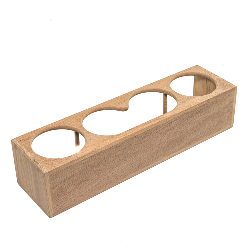 Whitecap Teak Four Insulated Drink/Binocular Rack [62634] - 0