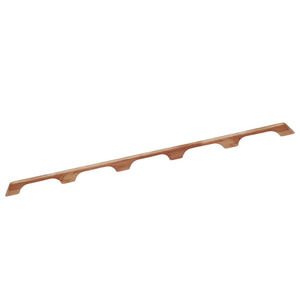 Whitecap Teak Handrail - 5 Loops - 53&quot;L [60108]