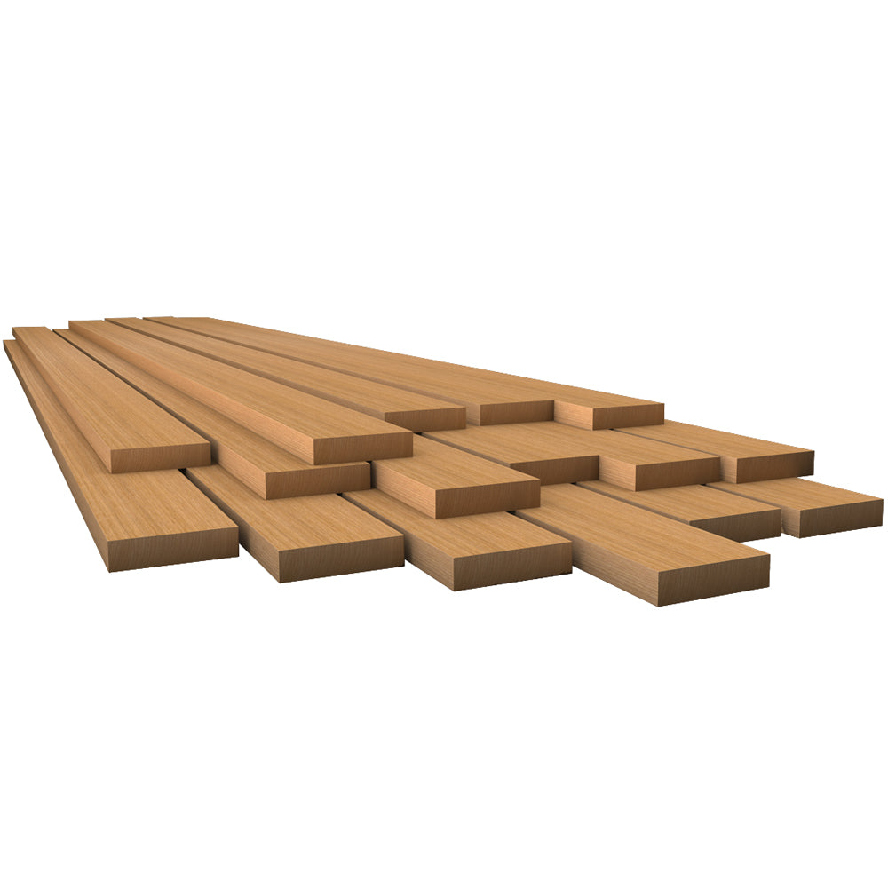 Whitecap Teak Lumber - 1/2&quot; x 1-3/4&quot; x 36&quot; [60812]