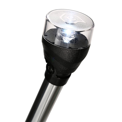 Attwood LED Articulating All Around Light - 42&quot; Pole [5530-42A7]