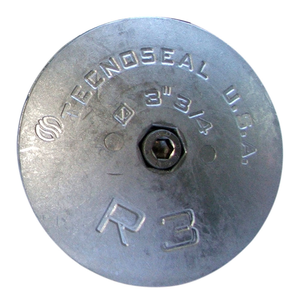 Tecnoseal R3AL Rudder Anode - Aluminum - 3-3/4&quot; Diameter [R3AL]