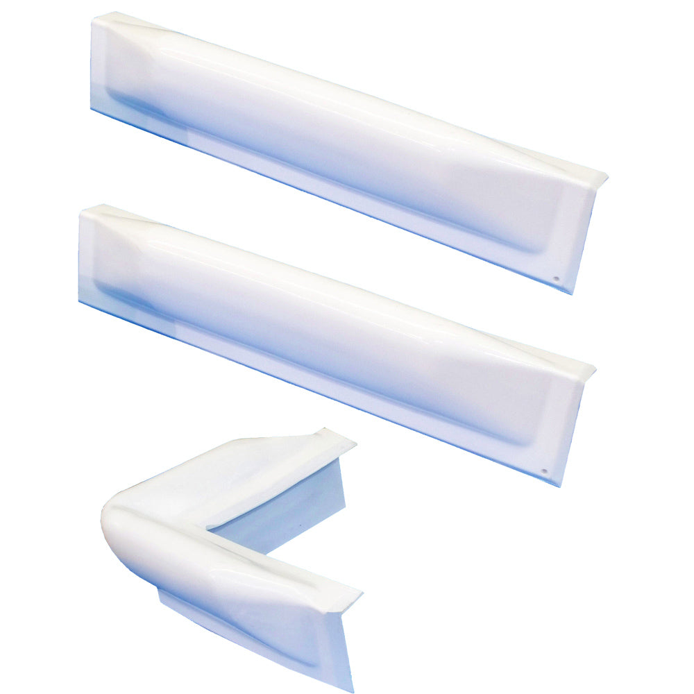 Dock Edge 3 Piece Dock Bumper Kit - 1 Corner Piece, 2 18&quot; Straight Pieces [73-100-F]