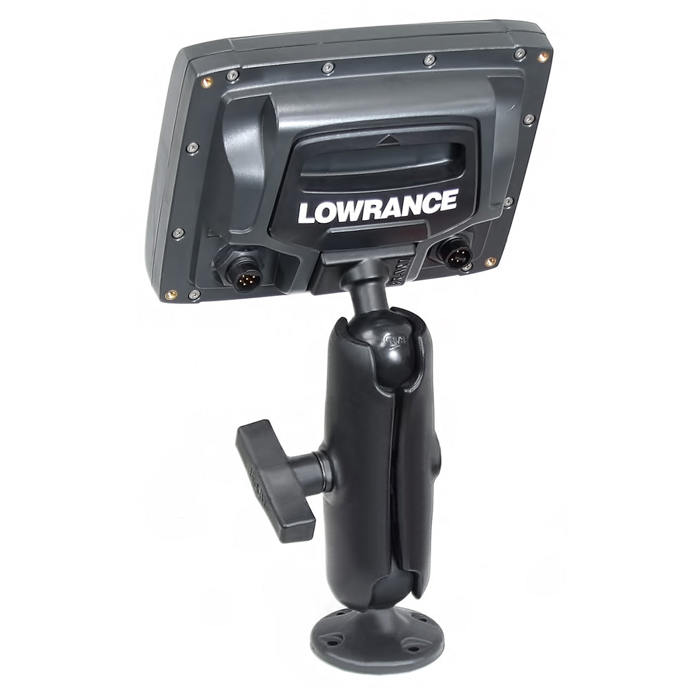 RAM Mount 1.5&quot; Ball &quot;Rugged Use&quot; Composite Mount f/Lowrance Elite-5 &amp; Mark-5 Series Fishfinders [RAP-101U-LO11]