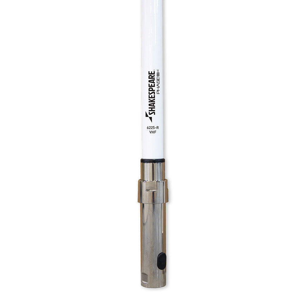 Shakespeare VHF 8' 6225-R Phase III Antenna - No Cable [6225-R] - 0