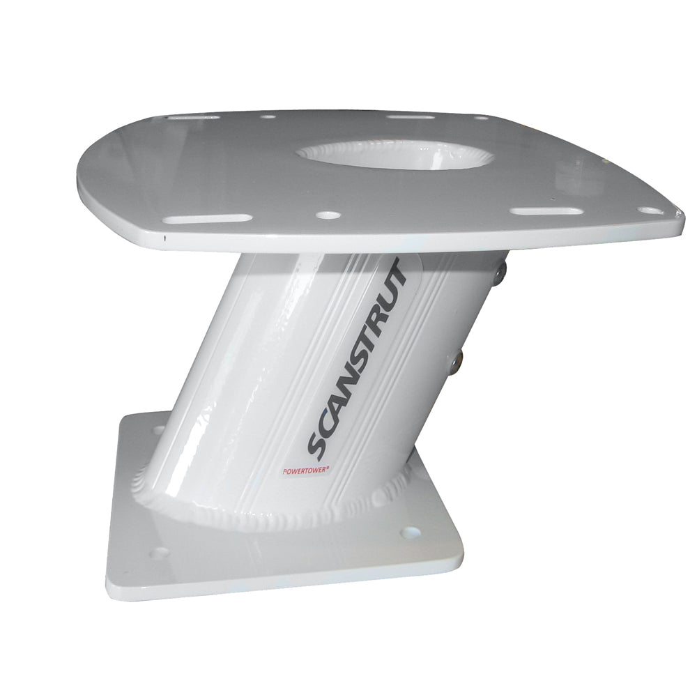 Scanstrut APT-250-01 - Aluminum PowerTower Radar Mount - 10&quot; Aft Leaning [APT-250-01]