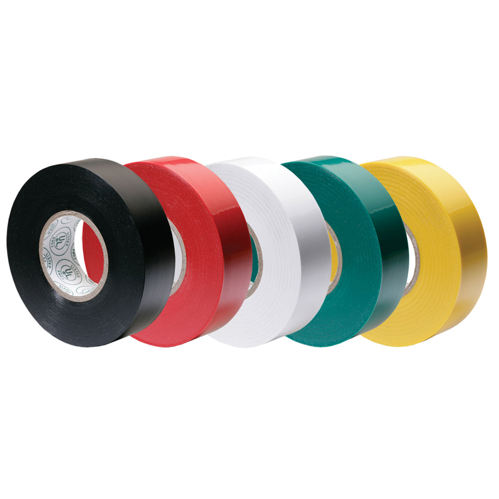 Ancor Premium Assorted Electrical Tape - 1/2&quot; x 20&