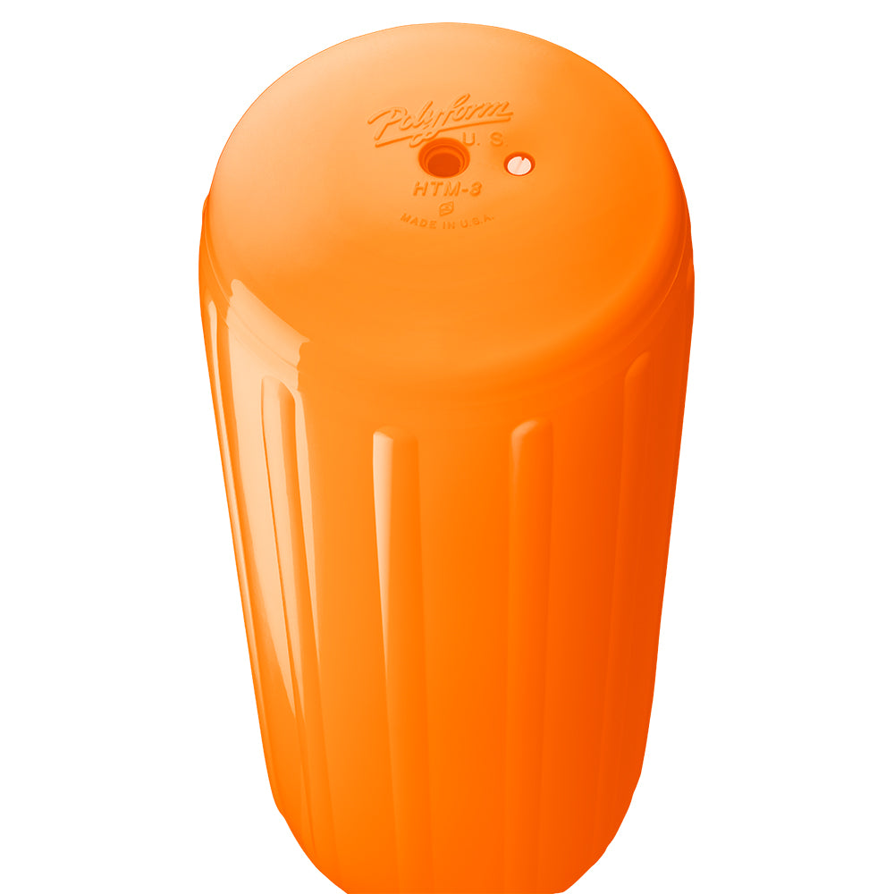 Polyform HTM-3 Fender 10.5&quot; x 27&quot; - Orange [HTM-3-ORANGEWO]