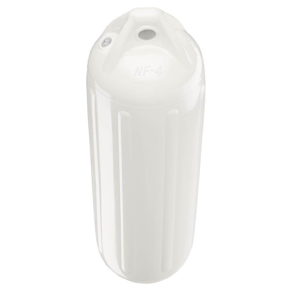 Polyform NF-4 Heavy Duty Twin Eye Fender 6.4&quot; X 21.6&quot; - White [NF-4 WHITE]