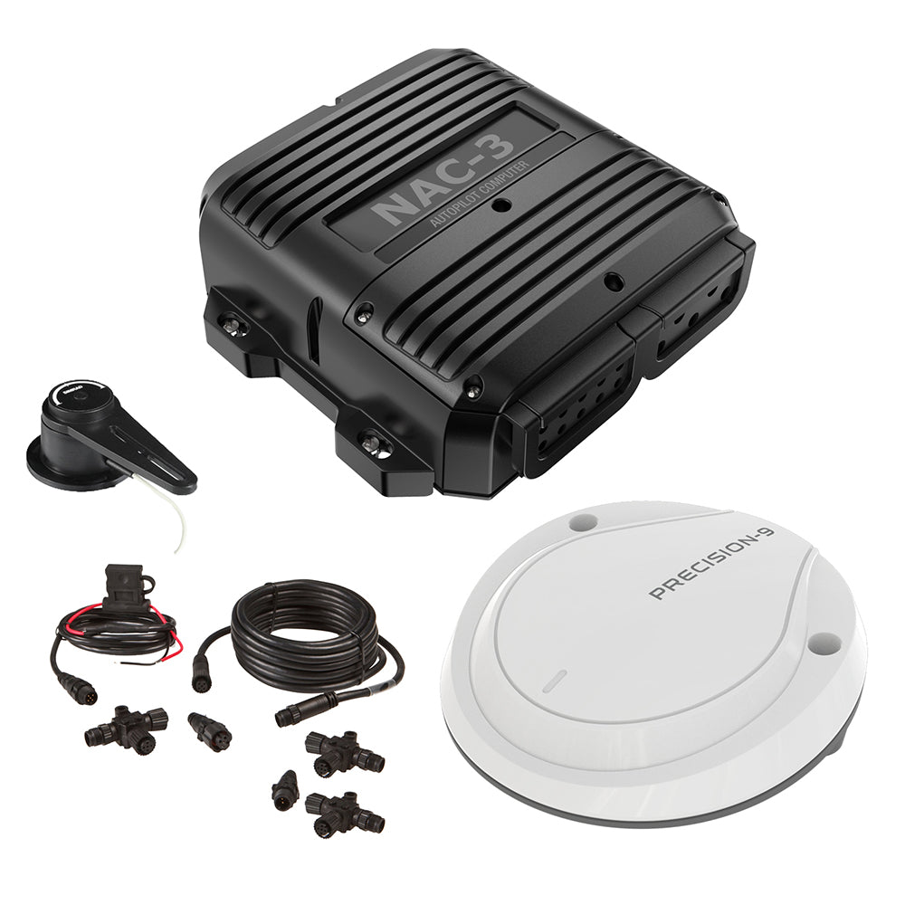 Simrad NAC-3 Autopilot Core Pack - NAC-3, Precision-9, RF25N &amp; N2k Starter Kit [000-13336-001]