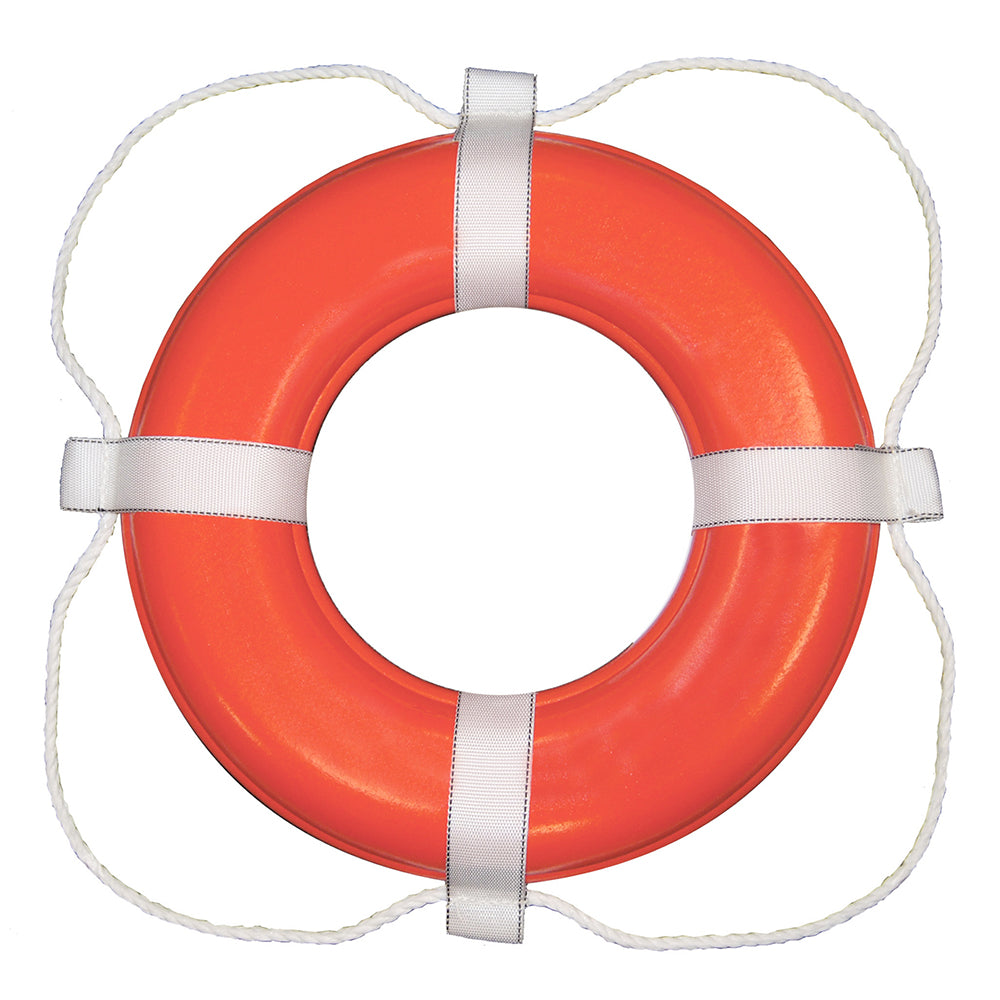 Taylor Made Foam Ring Buoy - 30&quot; - Orange w/White Grab Line [383]