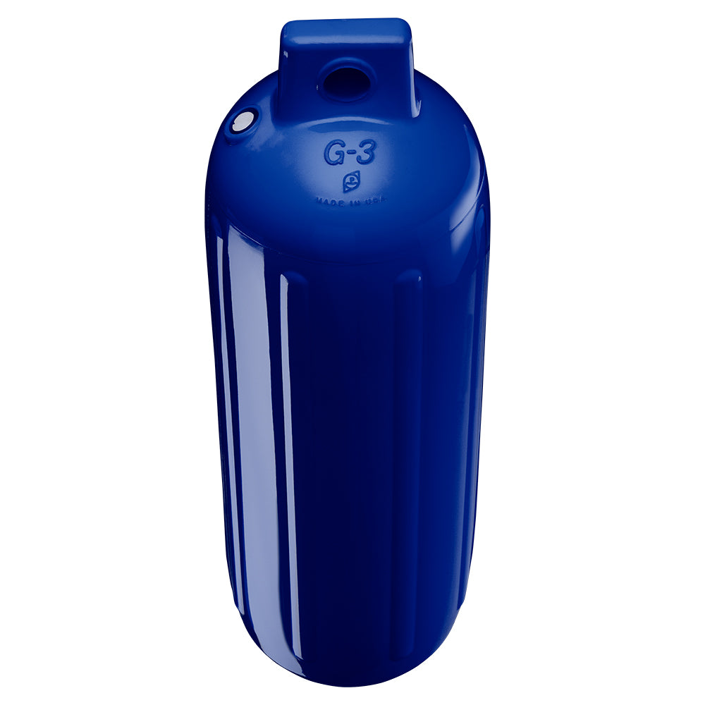 Polyform G-3 Twin Eye Fender 5.5" x 19" - Cobalt Blue w/Adapter [G-3-COBALT BLUE] - 0