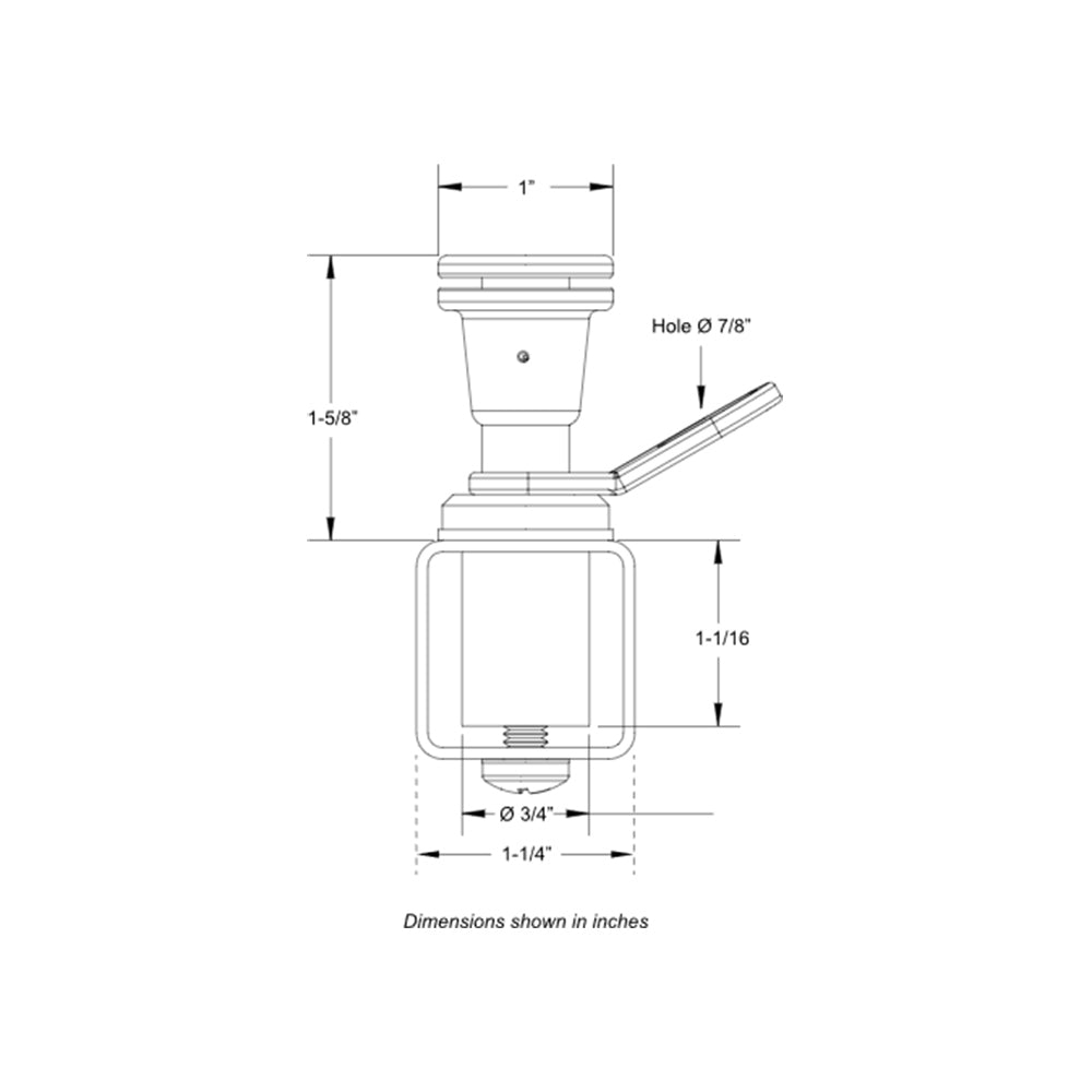 TACO Pontoon Fender Lock [F16-0220-1] - 0