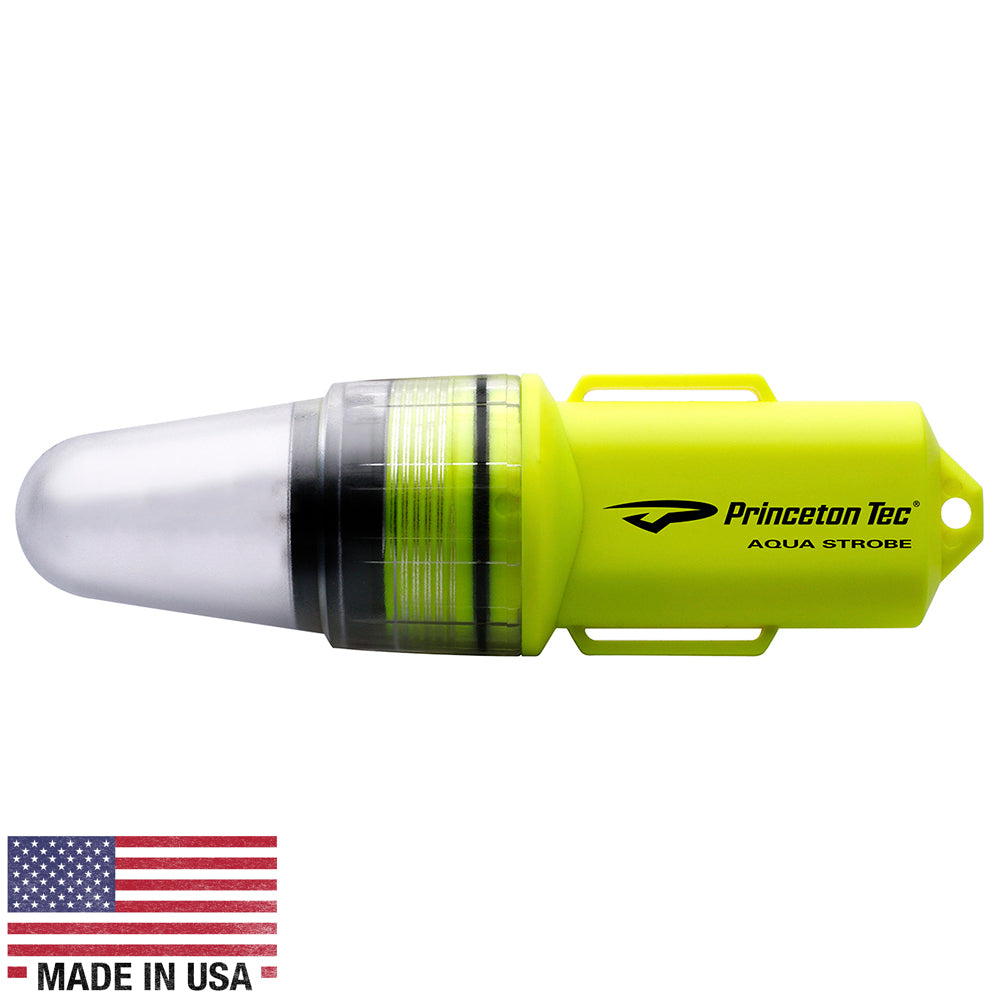 Princeton Tec Aqua Strobe LED - Neon Yellow [AS-LED-NY]