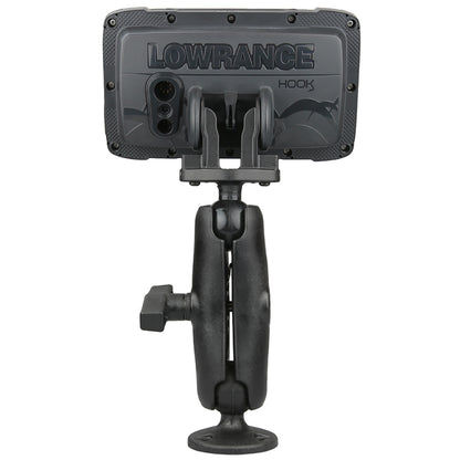 RAM Mount C Size 1.5&quot; Composite Fishfinder Mount for the Lowrance Hook2 Series [RAP-101-LO12]