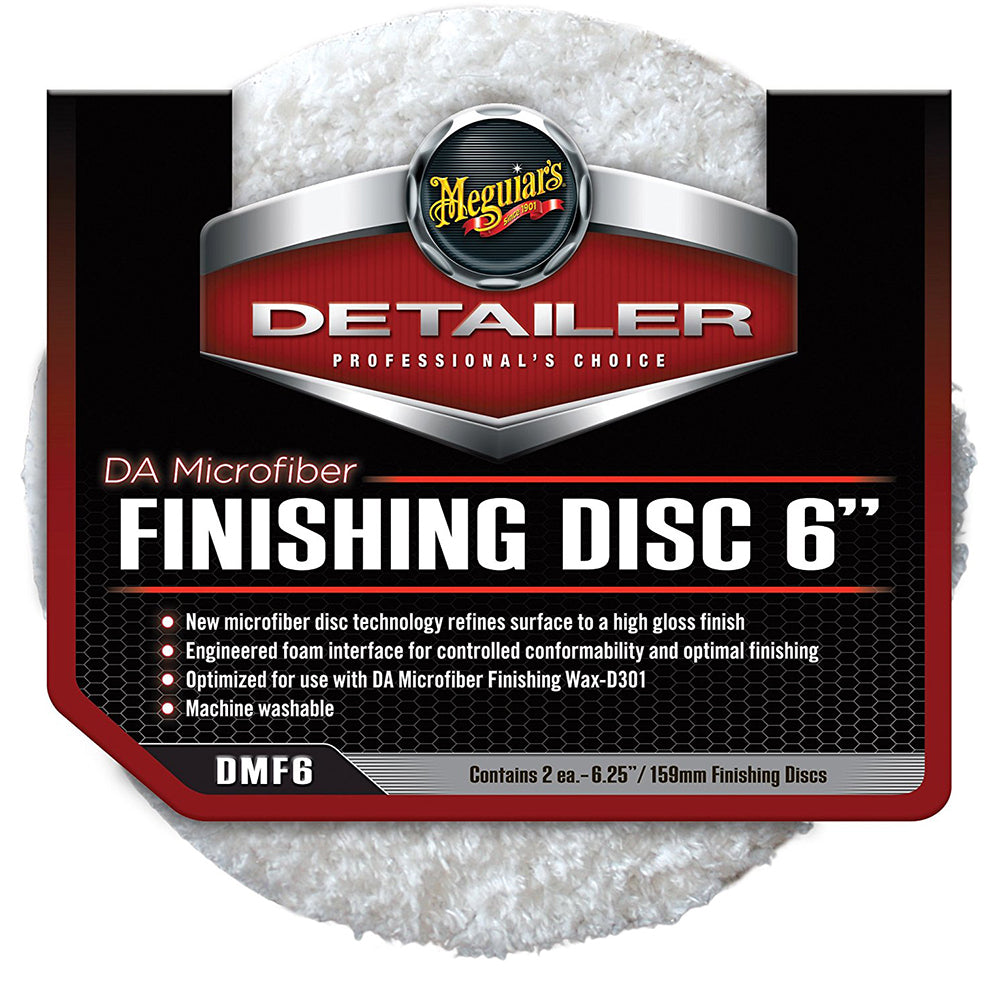 Meguiars DA Microfiber Finishing Disc - 6&quot; - 2-Pack [DMF6]