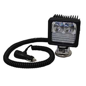 Golight GXL LED Worklight Series Flood Light Portable Mount - Black [40215]