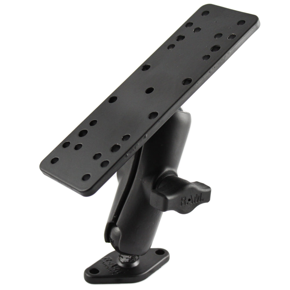 RAM Mount 1&quot; Ball Mount w/6.25&quot; X 2&quot; Rectangle Base  Diamond Base [RAM-B-111-238U]