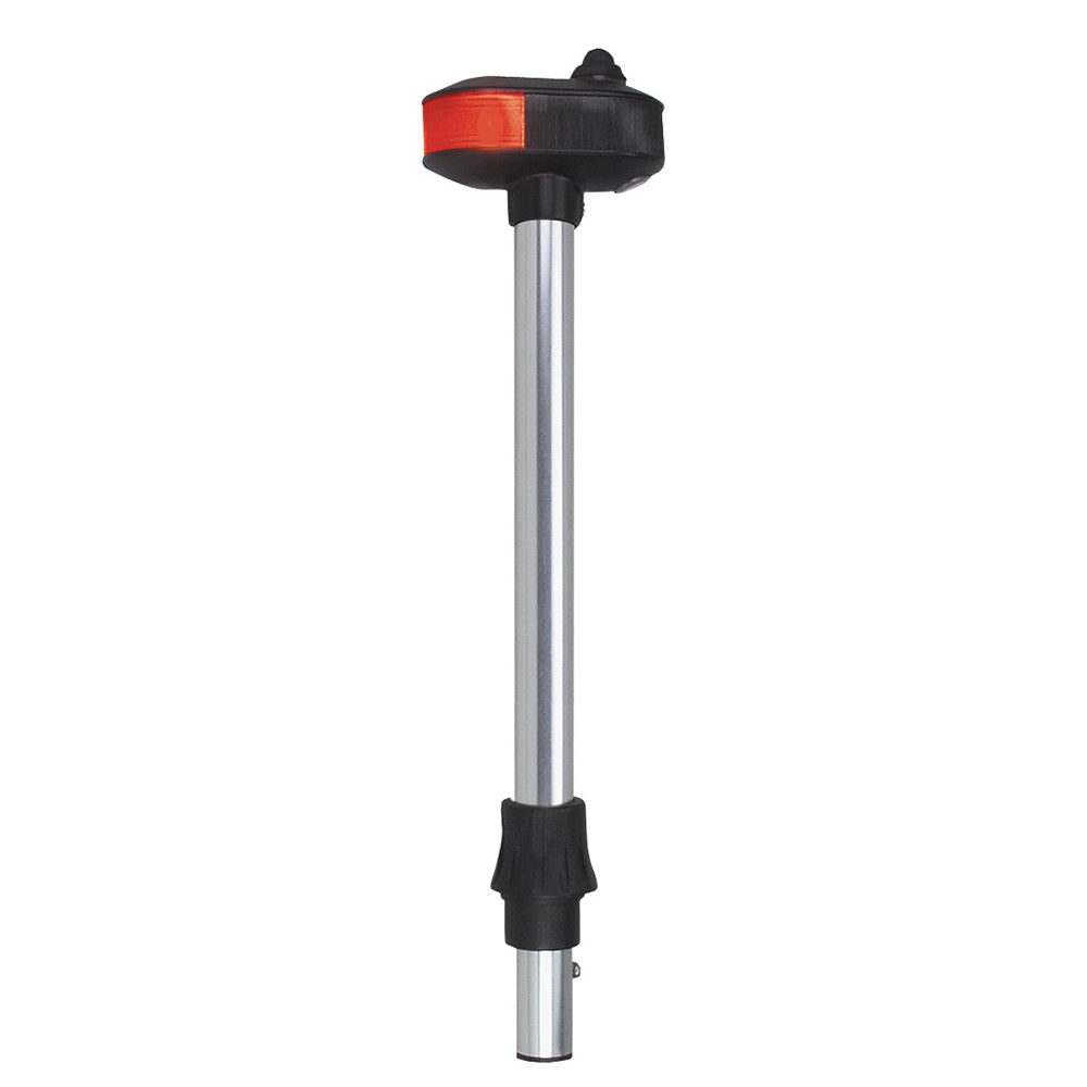 Perko Removable Bi-Color Pole  Utility Light 12&quot; - Black [1421DP2CHR]