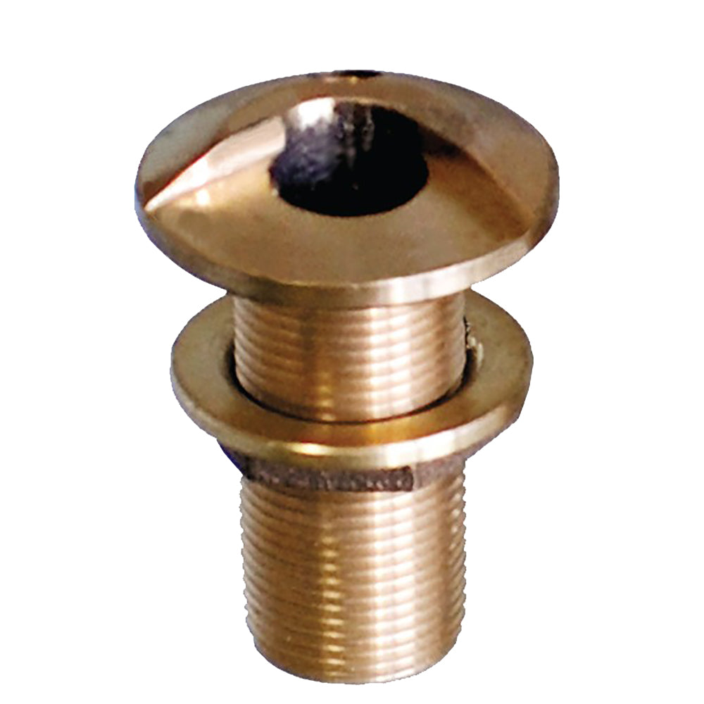 GROCO 1&quot; Bronze High Speed Thru-Hull Fitting w/Nut [HSTH-1000-W]