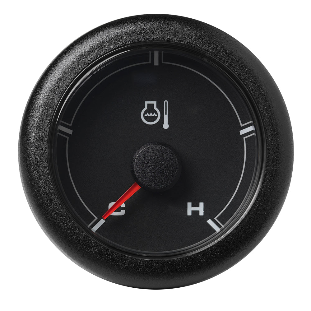 Veratron 52MM (2-1/16&quot;) OceanLink Coolant Temperature Gauge (250F) - Black Dial  Bezel [A2C1065980001]