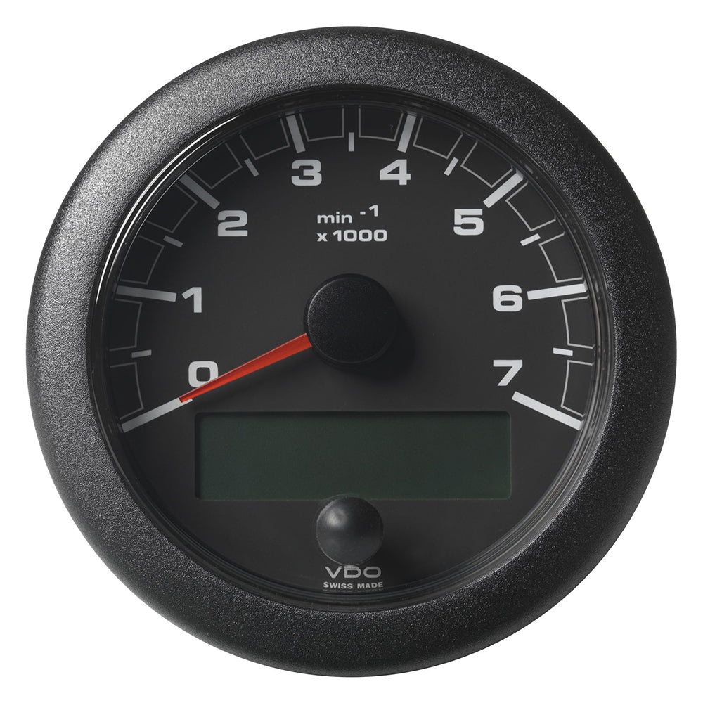 Veratron 3-3/8&quot; (85MM) OceanLink NMEA 2000 Tachometer - 7000 RPM - Black Dial  Bezel [A2C1065810001]