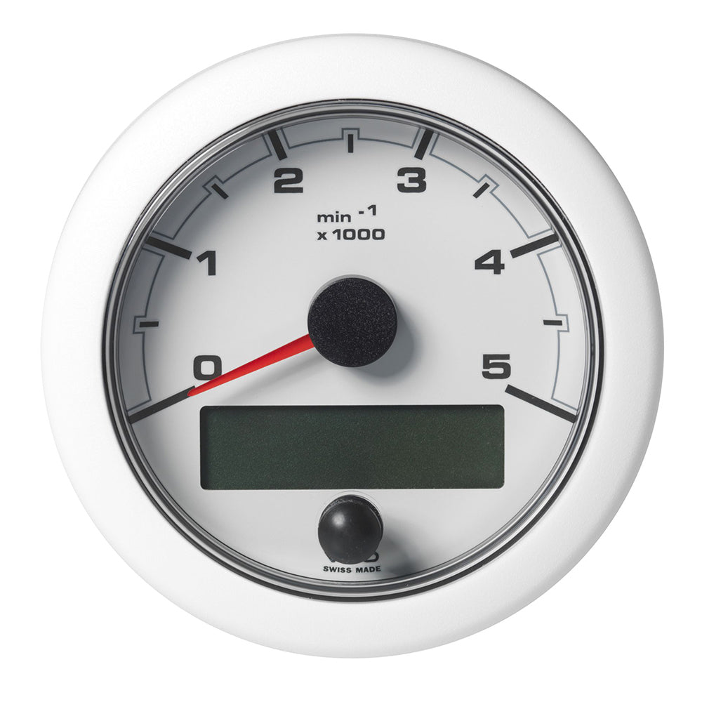 Veratron 3-3/8&quot; (85mm) OceanLink NMEA 2000 Tachometer - 5000 RPM - White Dial  Bezel [A2C1065800001]