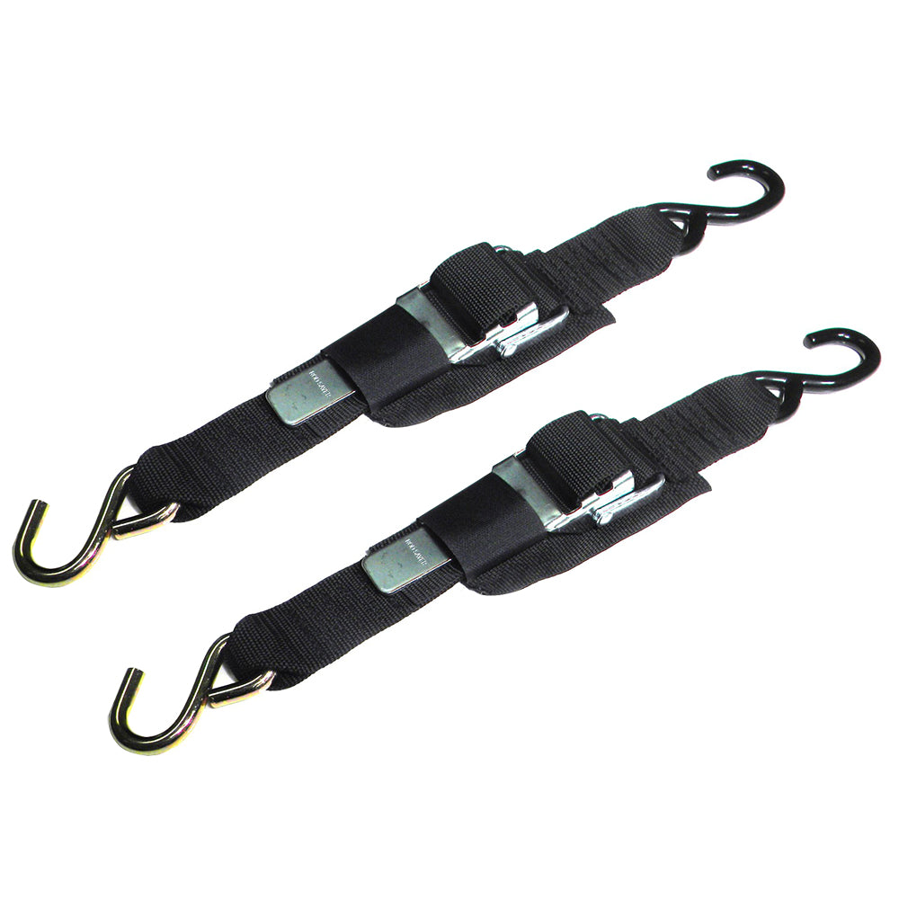 Rod Saver Paddle Buckle Trailer Tie-Down - 2&quot; x 4 - Pair [2PB4]