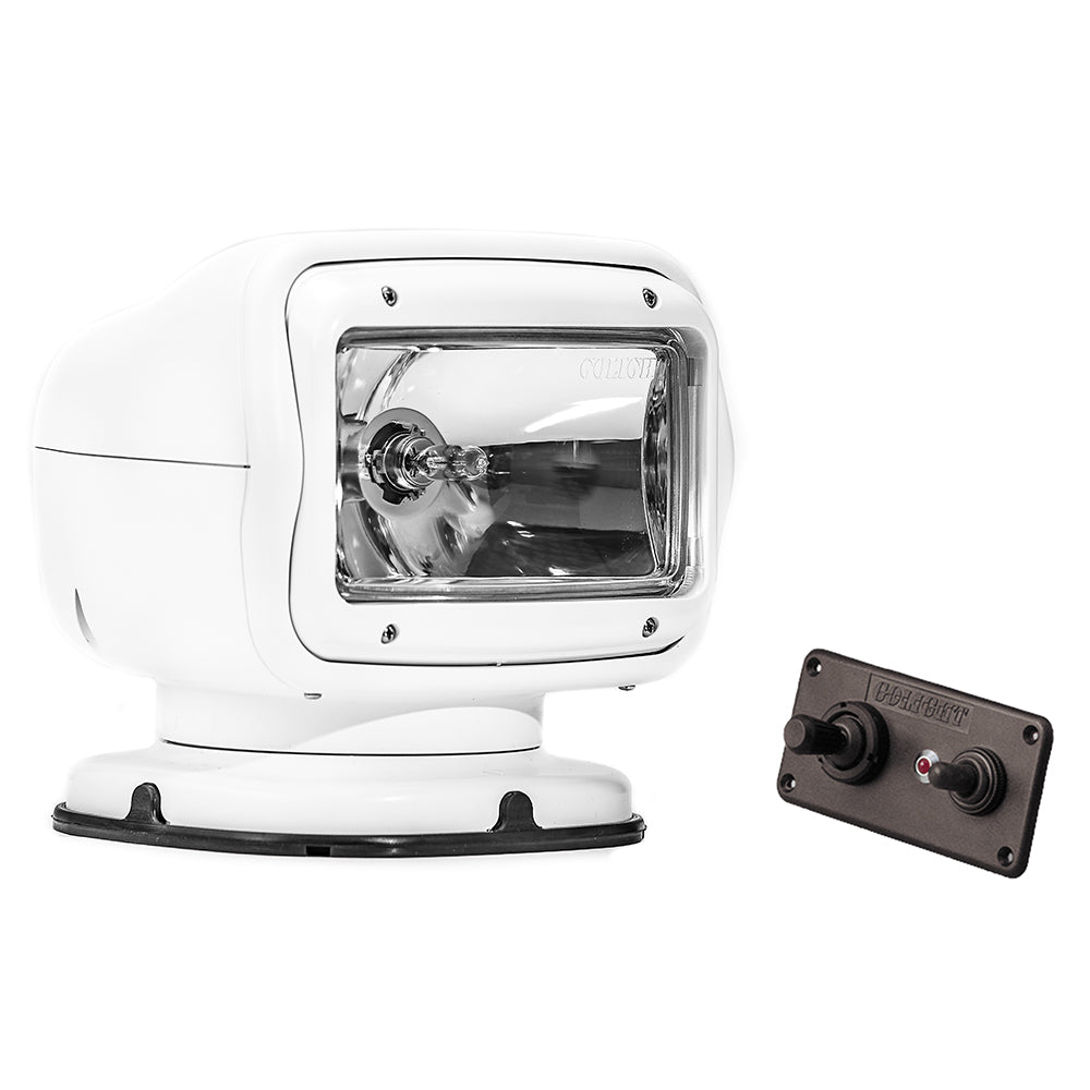 Golight Radioray GT Series Permanent Mount - White Halogen - Hard Wired Dash Mount Remote [2020GT]